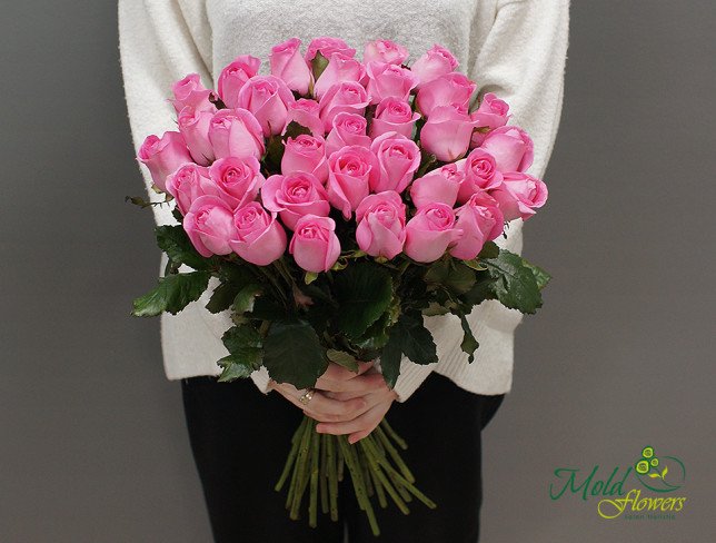 Trandafir roz 60 cm foto