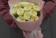 Bouquet of 11 Hampshire Roses, 40 cm — photo 2