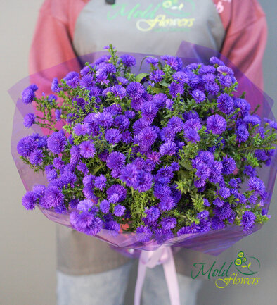 Buchet (L) din 29 de astre mov