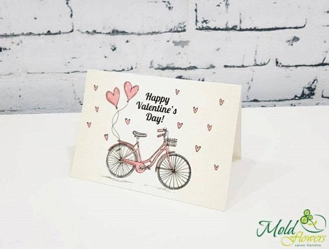 HANDMADE Card 'Happy Valentine's Day' 1 photo