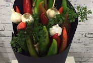 Bouquet for men from vegetables (to order, one day) — photo 1