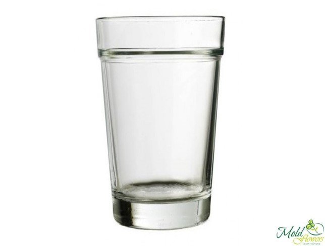 Vază de sticlă înălțimea=18 cm, diametru=12 cm foto