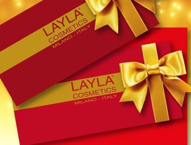 LAYLACOSMETICS gift certificate for 399 lei photo