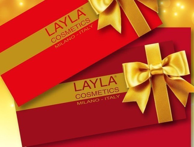 LAYLACOSMETICS gift certificate 699 lei photo