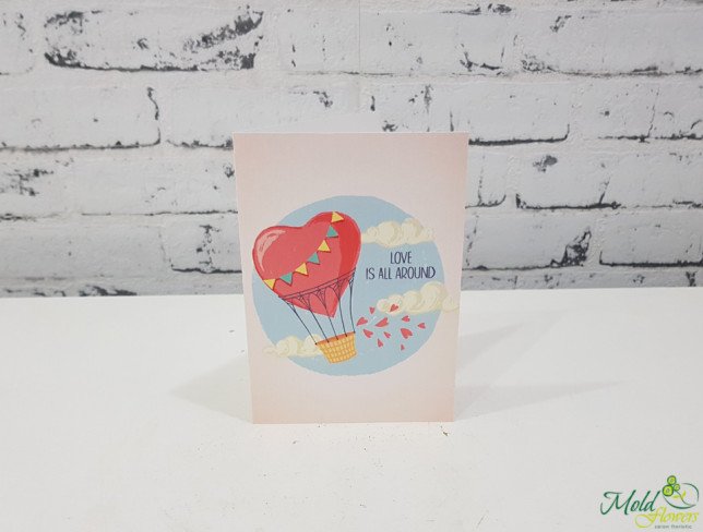 Handmade Card "Love Is All Around" photo