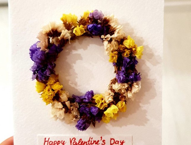 3D Handmade Greeting Card "Happy Valentine's Day photo
