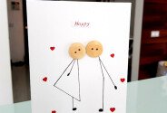 Открытка HandMade "Happy Valentine's Day" 3 — фото 1