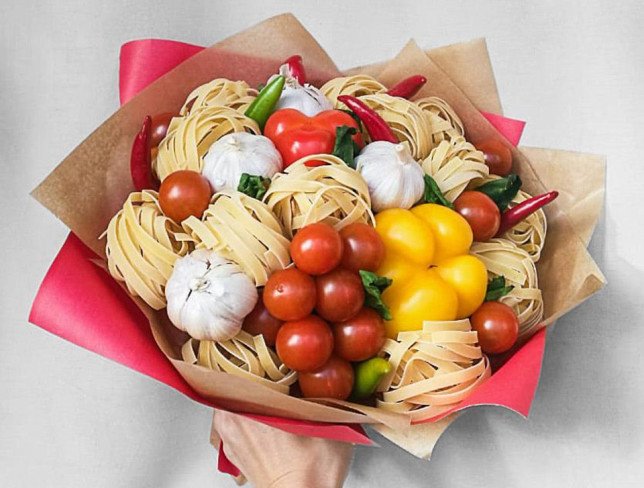 Букет из овощей "Италия" (под заказ, 1 день) Фото