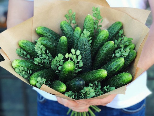 Bouquet of Cucumbers (made to order, 1 day) photo