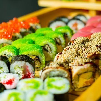 Platou de role si sushi №4 foto