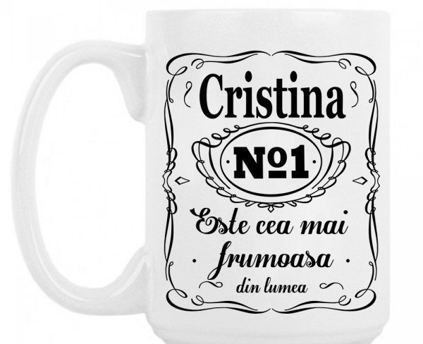 Mug 'CRISTINA №1' (made to order, 3 days) photo