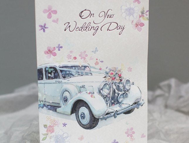 Card "On Your Wedding Day" photo