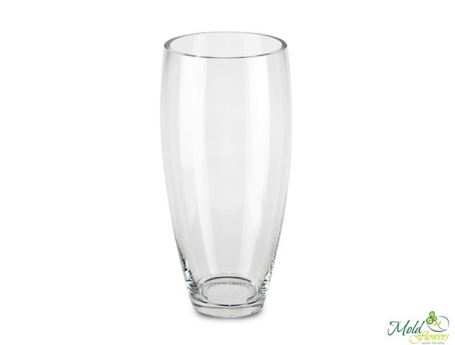 Glass vase Anna, height=25 cm, diameter=10 cm photo
