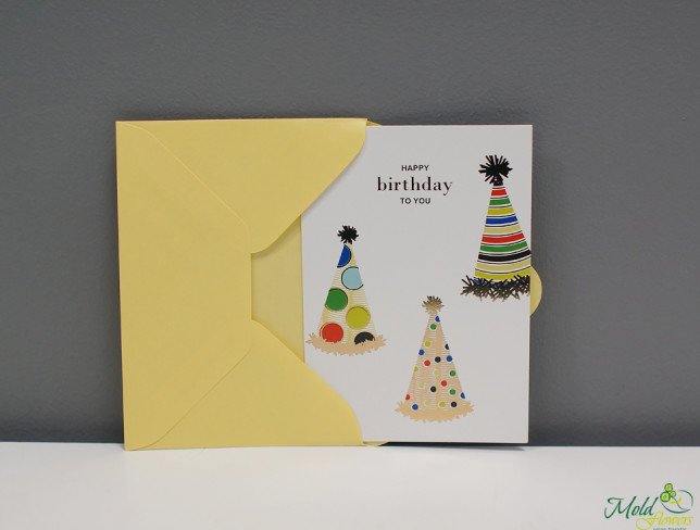 Card with Envelope "Happy Birthday to you" 2 photo