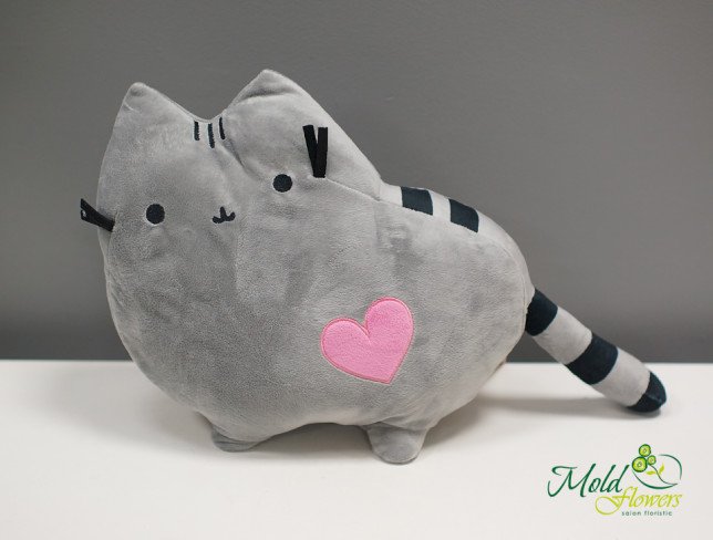 Plush Toy "Matilda the Cat" h=35 cm (sewing) from moldflowers.md
