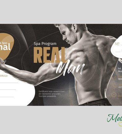 Gift certificate "Real Man"  (custom order, one day) photo 394x433
