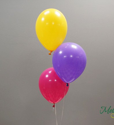 3 воздушных шарика с гелием Фото 394x433