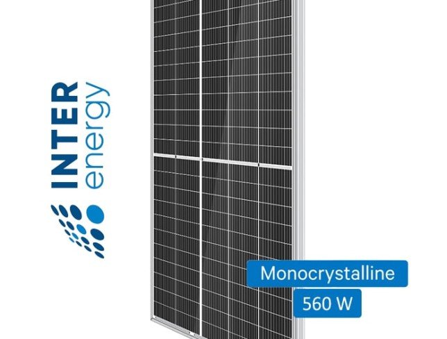 Солнечные батареи монокристаллические Inter Energy 560W, производитель Leapton (под заказ) Фото
