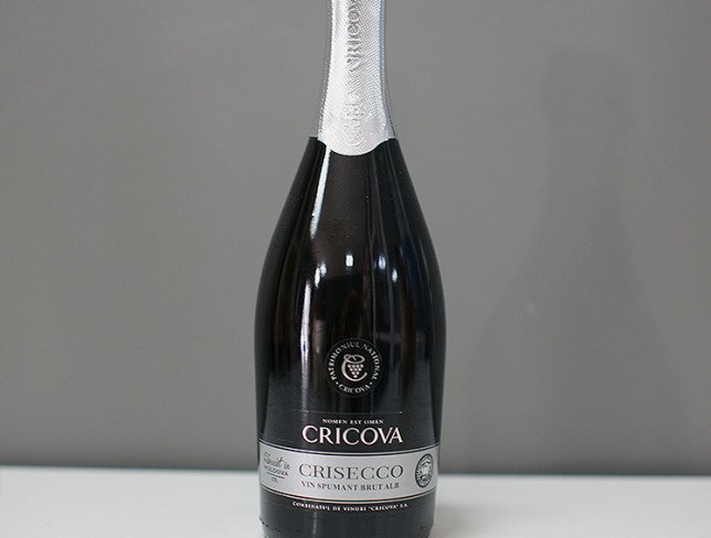 Cricova Crisecco Brut White Champagne 0.75L photo