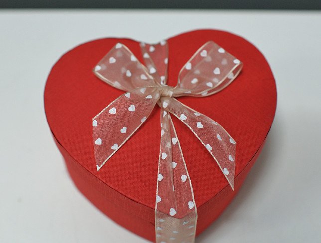 Heart-shaped Box with Ferrero Rocher Chocolates photo