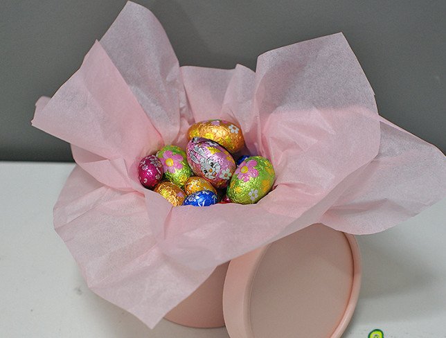 Easter box with sweets photo