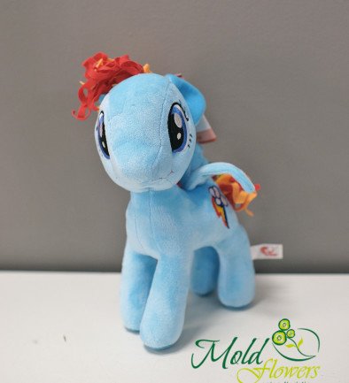 Pony blue h=30 cm photo 394x433