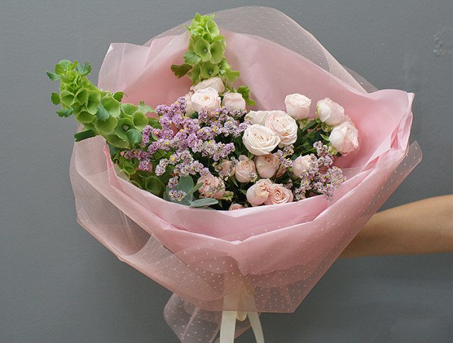 Bouquet of spray roses "Floral tenderness" photo