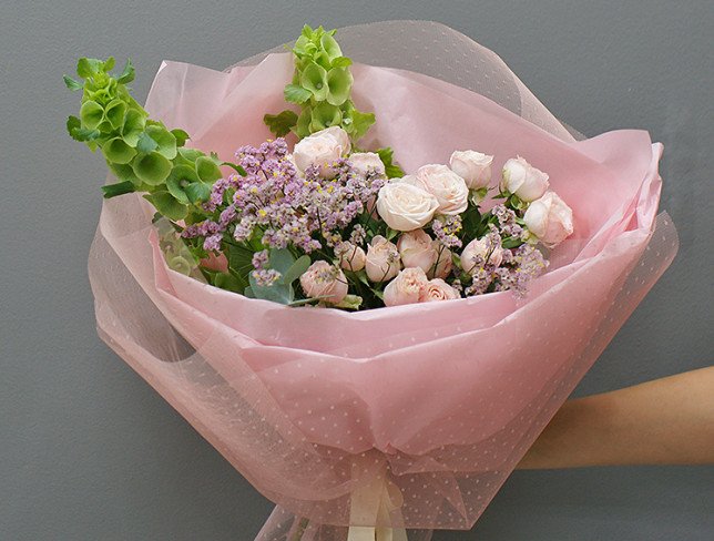 Bouquet of spray roses "Floral tenderness" photo