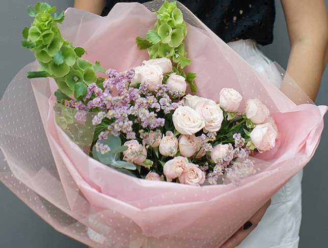 Bouquet of spray roses "Floral tenderness" photo