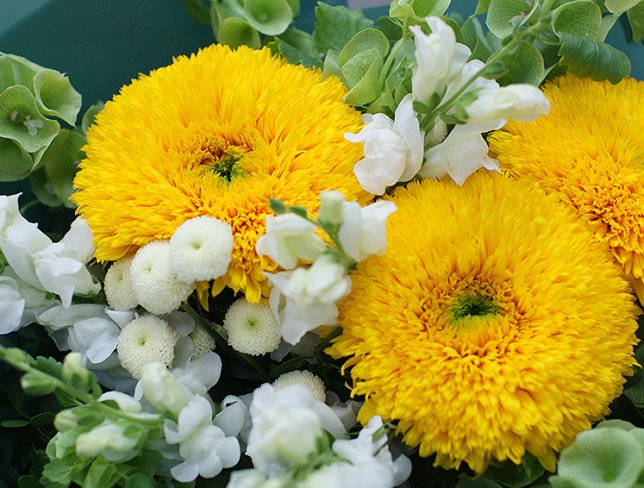 Bouquet of sunflowers “Ray of Happiness” photo