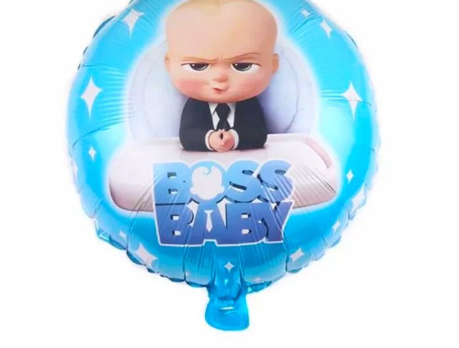 Balloon "Boss Baby" foil with helium photo