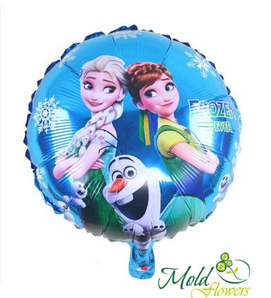 Balloon "Frozen" foil with helium photo 394x433