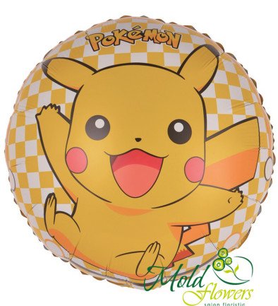 Balloon "Pokemon" foil with helium photo 394x433