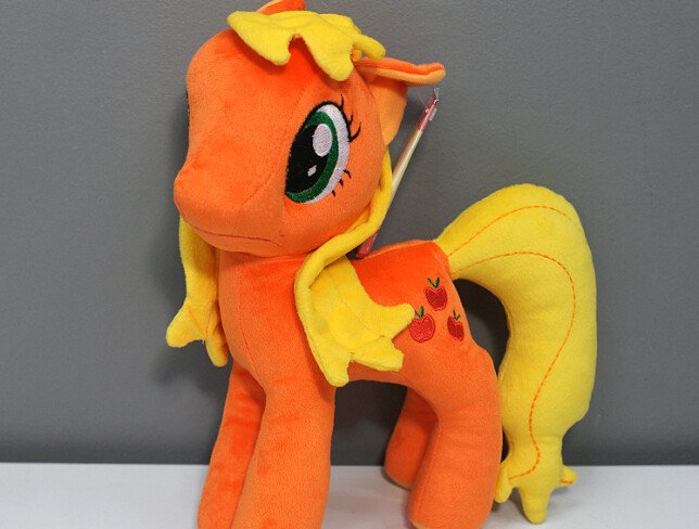 Orange Pony, height 30 cm photo