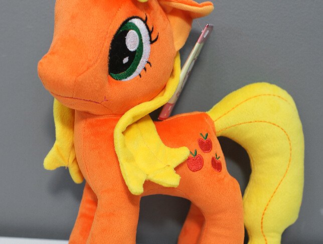 Orange Pony, height 30 cm photo