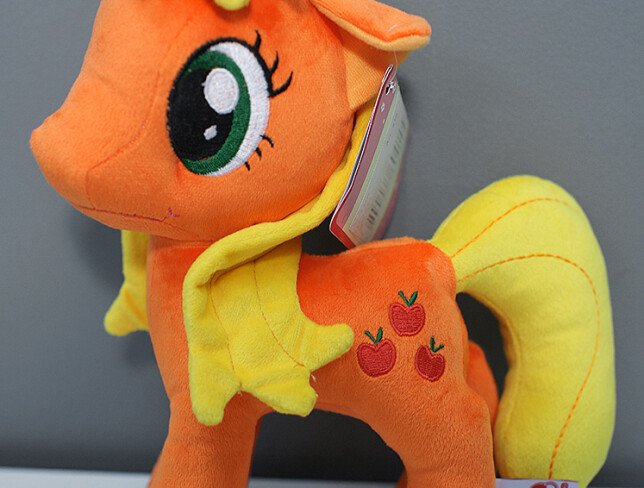 Orange Pony, height 30 cm photo