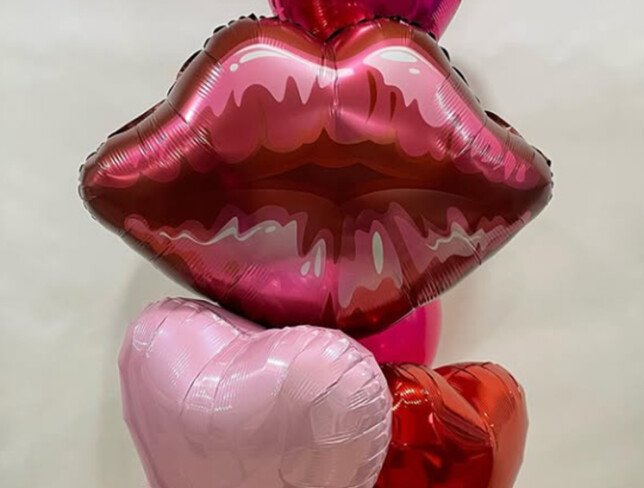 Balloon Set "Kiss 1" photo