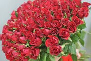 101 red roses 70 cm — photo 2