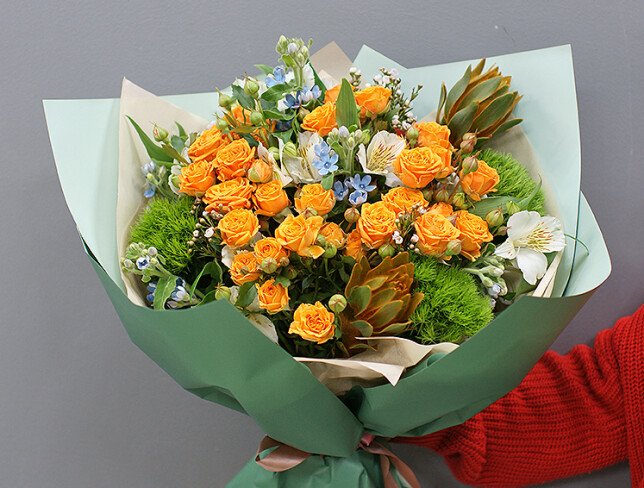 Bouquet "Touch of Gold"