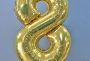 Foil Number "8" Gold — photo 1