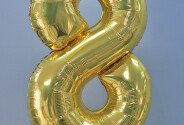 Foil Number "8" Gold — photo 2