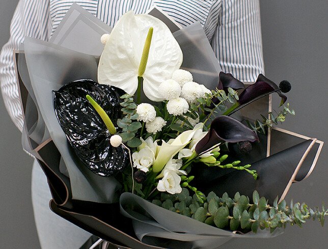 Buchet "Yin Yang" — foto 3