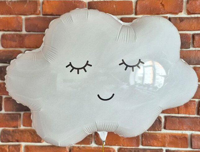 Foil balloon with helium "Little Cloud". photo