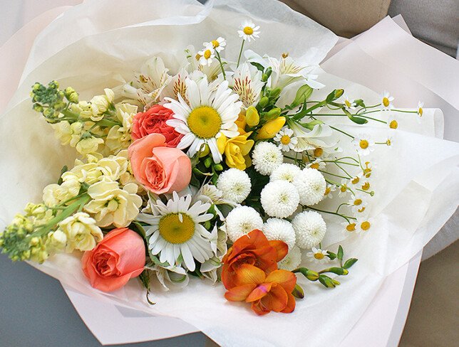 Buchet "Vitamina bucuriei" foto