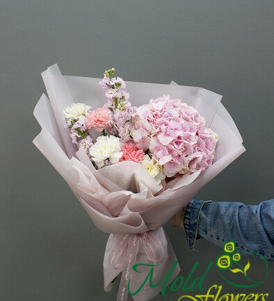 Buchet "Atingere roz" foto 394x433
