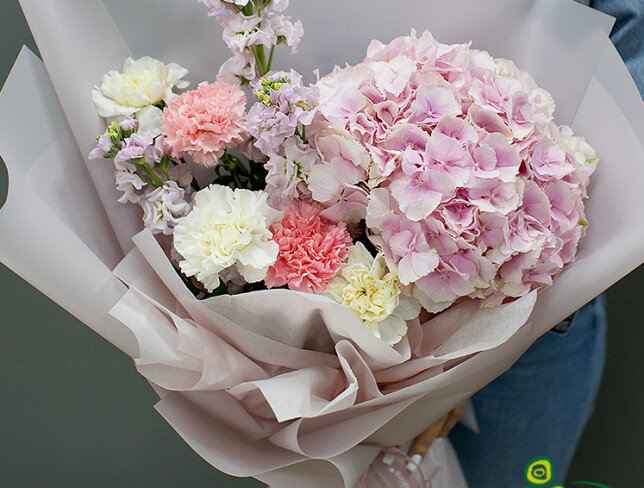 Buchet "Atingere roz" foto