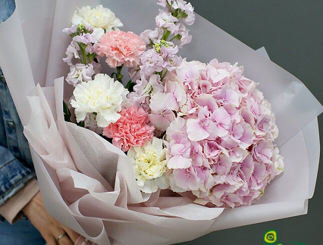 Buchet "Atingere roz" foto