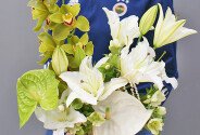 Buchet „Eleganta tropicala” — foto 1