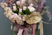 Bouquet "Pink Dust of the Desert" — photo 3