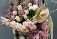 Bouquet "Pink Dust of the Desert" — photo 4